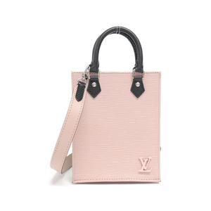 Louis Vuitton Epi Petite Sac Plat Small Leather Shoulder Bag Pink